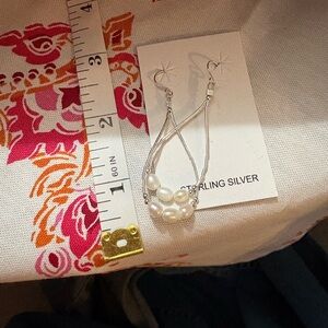 Sterling silver earrings‎